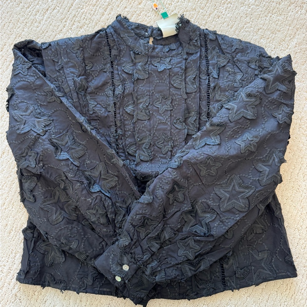 Farm Rio long sleeve star tee. Brand new with tags. Size small.